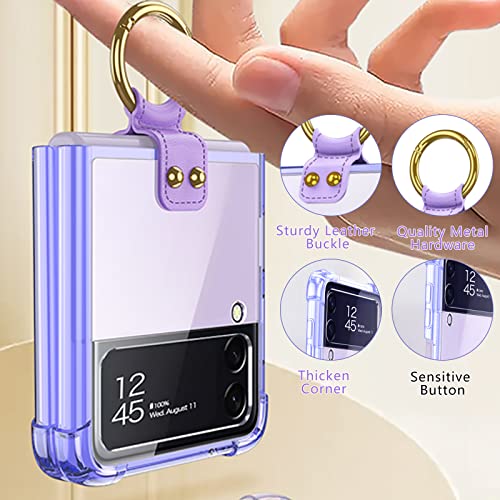 Qoosea Custodia per Samsung Galaxy Z Flip 3