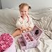 ProCase Childrens Jewelry Box, Kids Jewelry Organizer with Unicorn for Little Girls, Jewelry Case Gift for Toddler Age 2 3 4 5 6 7 8, Image 2