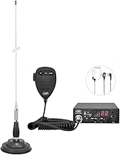 CB radio kit CB PNI ESCORT HP 8001L ASQ + CB antenna PNI ML100, fused cigarette lighter power plug and earphone HS81L included