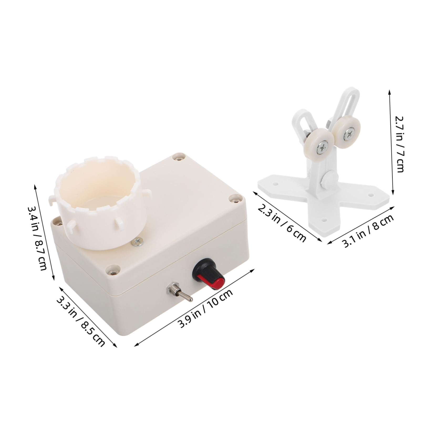 GALPADA Rod Dryer Rotating Fishing Pole Rack Electric Rod Winding Sturdy Construction