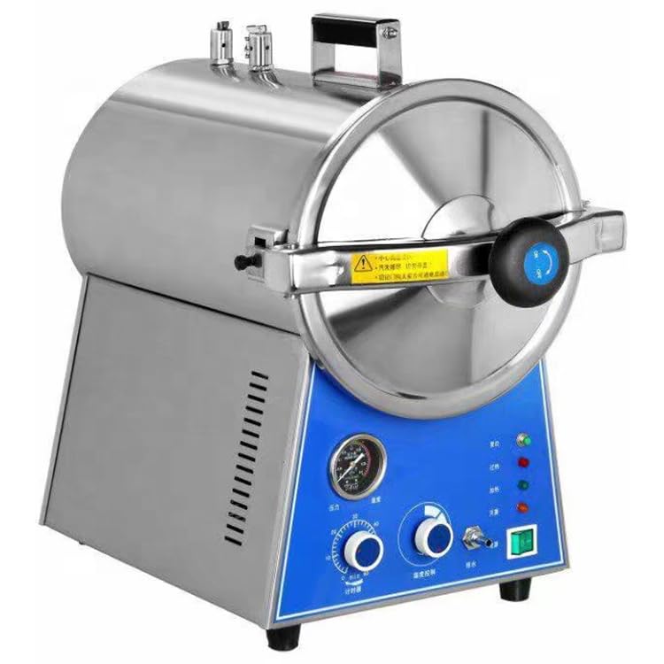 24L Automatically Table Top Pressure Steam Autoclave Sterilizer US Stock