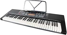 teclado musical 61 teclas 300 timbres e ritmos