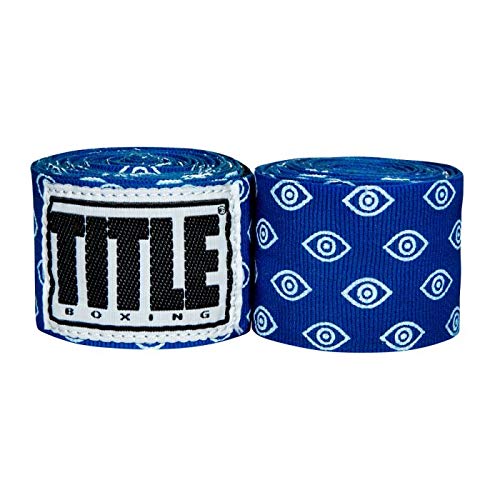 Title Boxing Print Mexican Style 180" Handwraps, Evil Eye