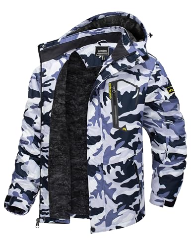 TACVASEN Winter Coat for Men - Insulated Snowboard & Rain Jacket
