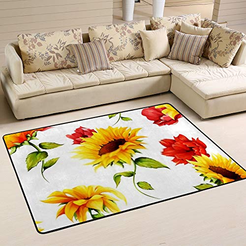 Tapis microfibre pour sol stratifié grand format salon et chambre