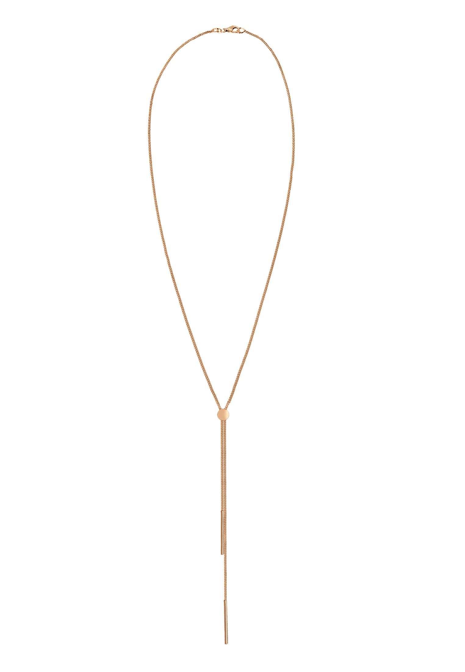 Elli Collana Donne Catena a Y Geo Bacchetta di Base Tendenza Blogger in Argento Sterlino 925