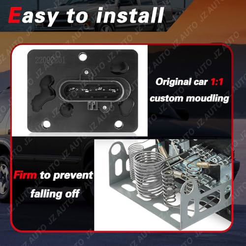 Image of Blower Motor Resistor 15094285 Fit for Chey Blazer S10 Pickup AC Blower Control Module Suburban Fullsize Blazer Tahoe GMC Jimmy S15 Pickup Ols