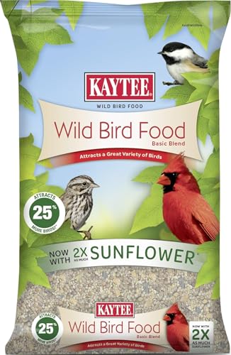 Kaytee Wild Bird Food Basic Seed Blend, 10 lb