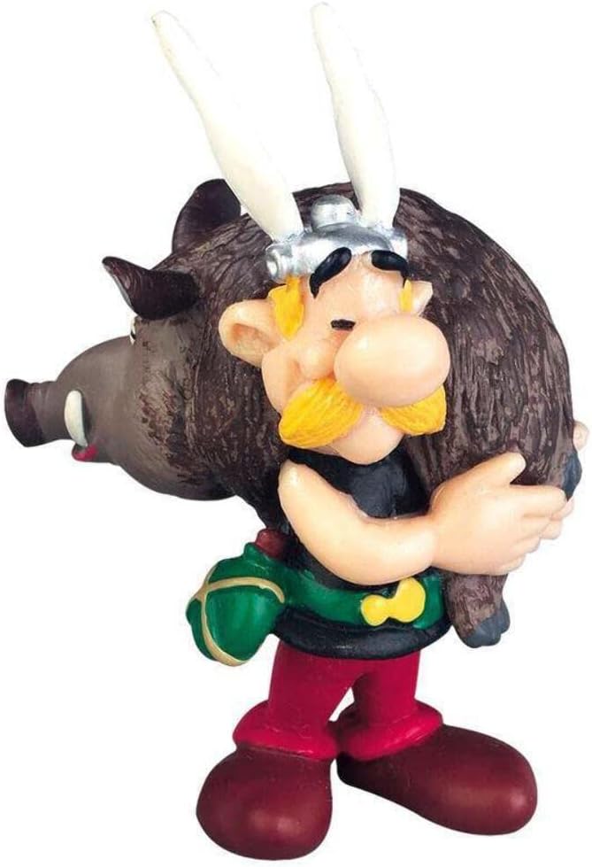 Plastoy SAS PLA60545 Asterix Figure Asterix Mit Wildschwein Toy