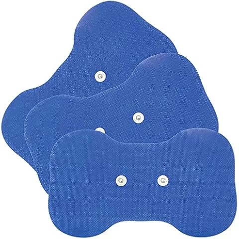 Med-Fit Wireless Butterfly Self-Adhesive Tens Pads for use with Med-Fit Wireless TENS and The Painless TENS (3 Pack) Cover