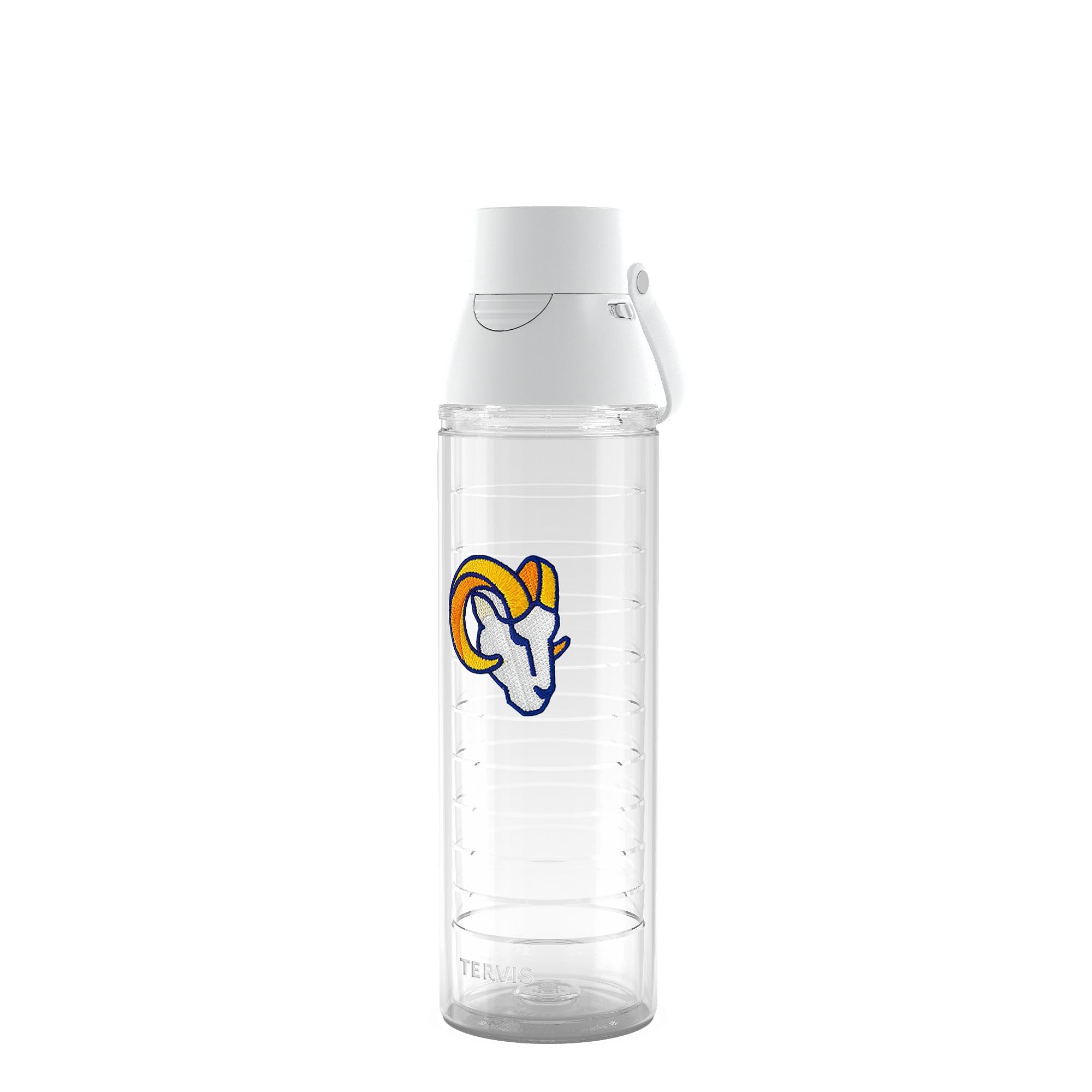 Tervis NFL Los Angeles Rams – Primary Logo Made in USA Doppelwandiger isolierter Becher hält Getränke kalt und heiß, 680 ml Venture Lite Wasserflasche, klassisch