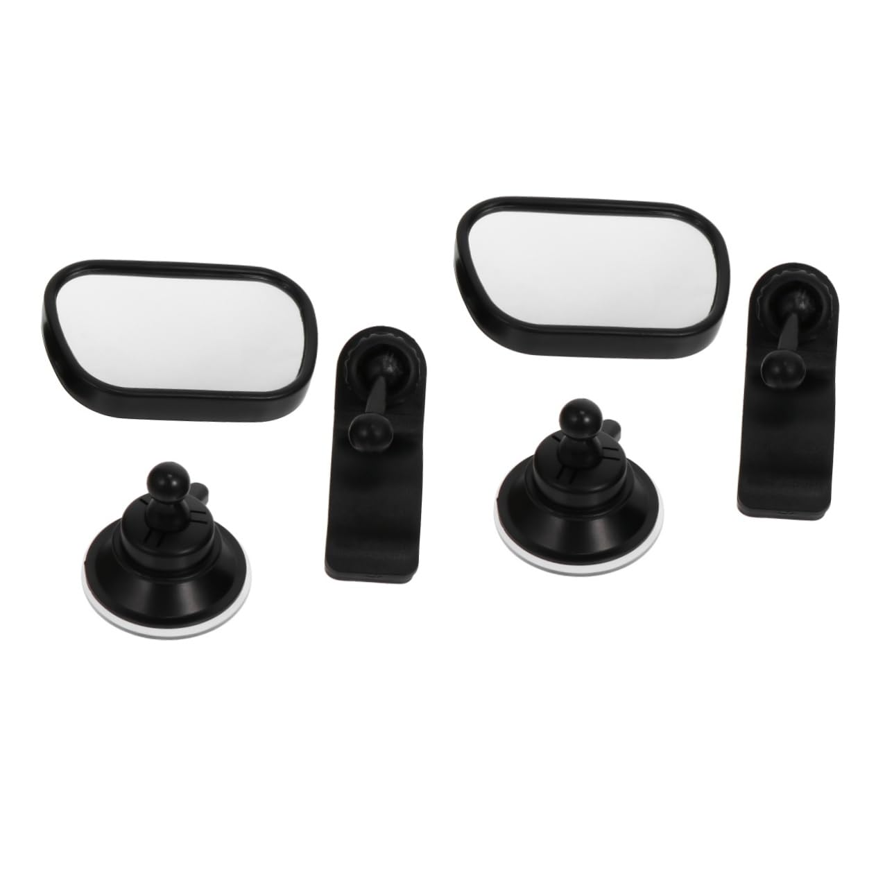 CIMAXIC 2 Sets Rear View Mirror Observation Mirror Interior Driver's View Simple Resistance Easy Install