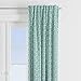 Bacati - Noah Tribal Mint/Navy Single Curtain Panel (SOLD INDIVIDUALLY) (Dots/Cross Mint/Navy)