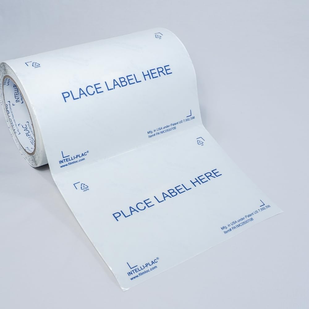 Reusable Embossed Placard Label Holder for Containers Or Racks 5 X 7 Sheet (Roll of 100)