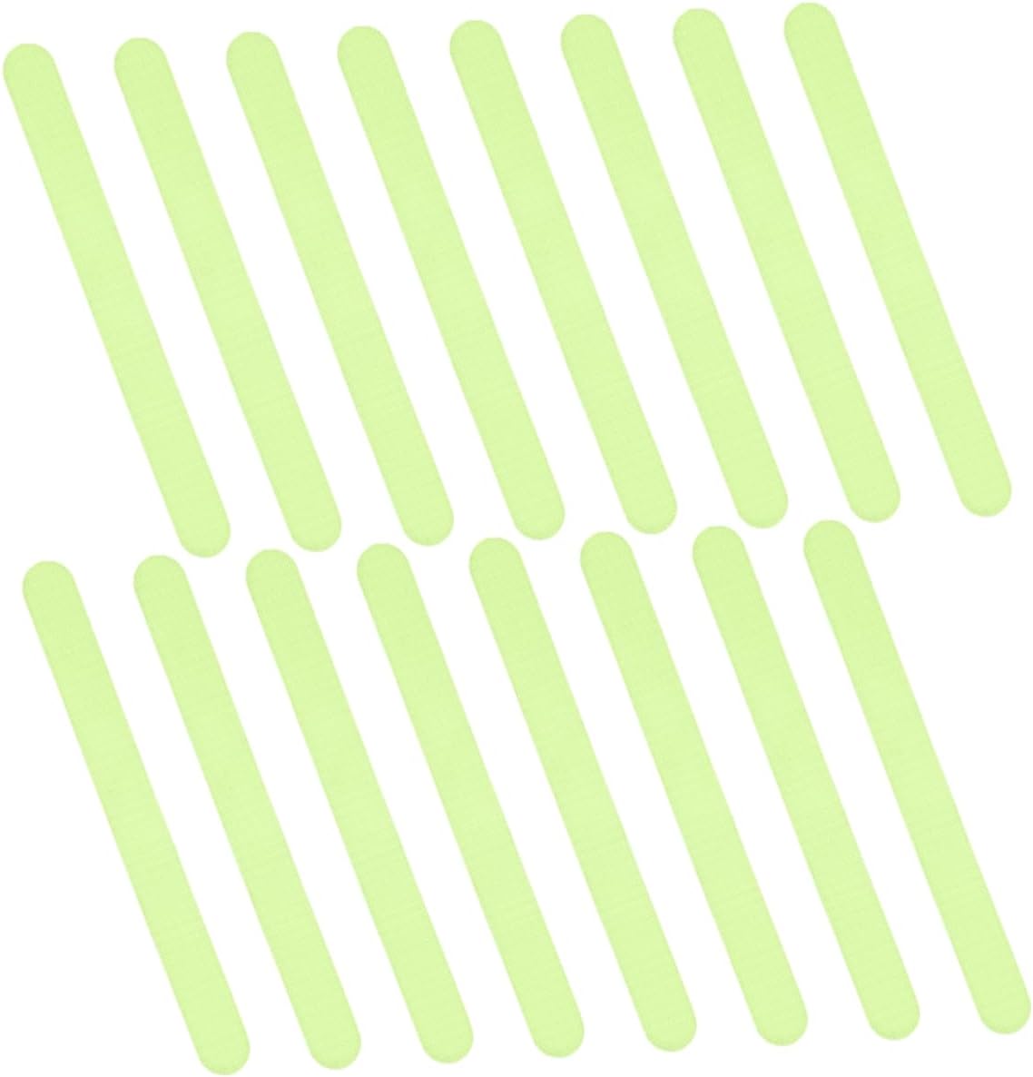 KOMBIUDA 3 Sets Non Slip Shower Strips Glow Dark Adhesive Treads for Bathroom Bathtub and Stairs Luminous Skid Safety Stickers for Elderly Protection