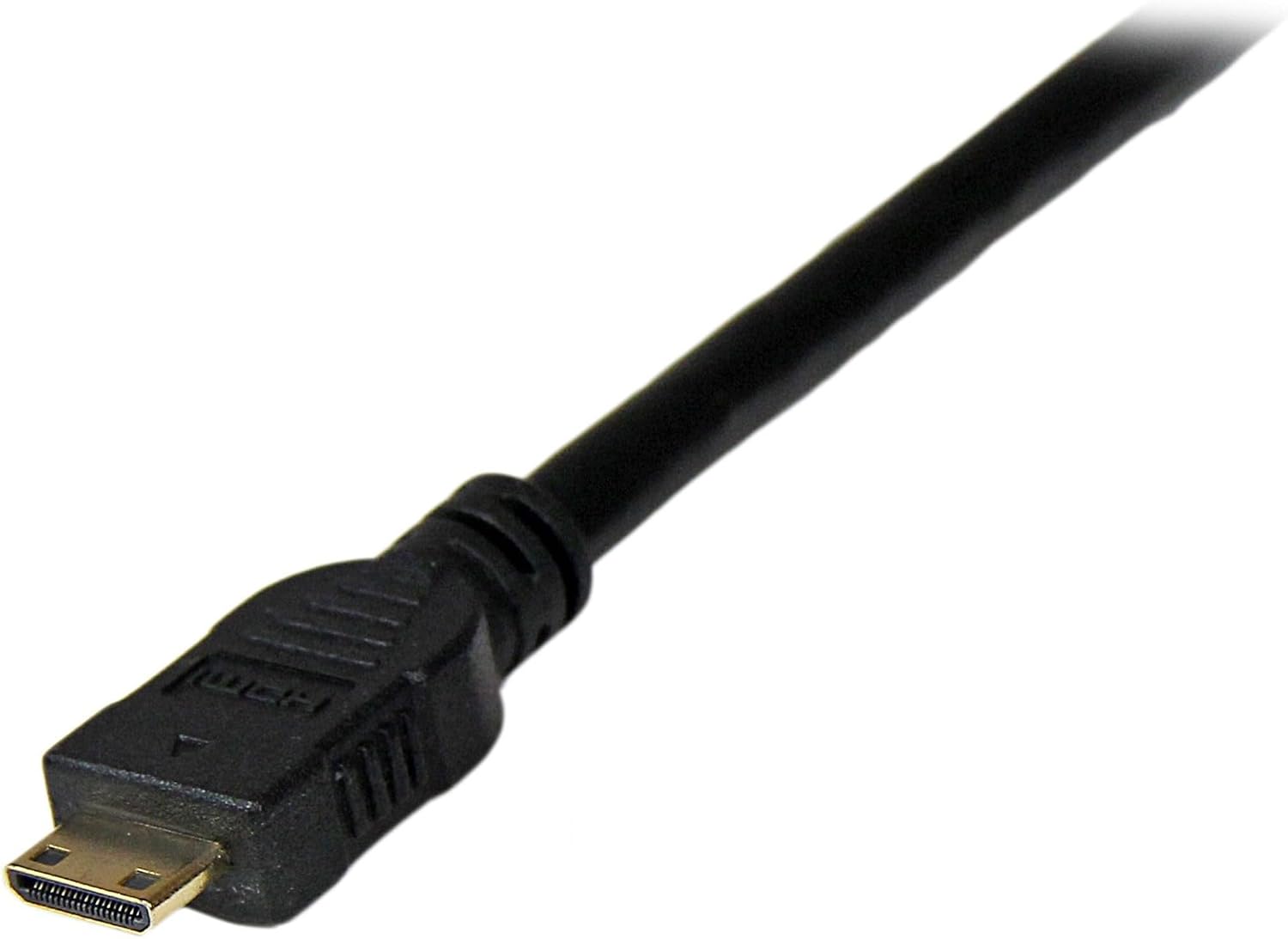 StarTech.com 2m Mini HDMI to DVI-D Cable - M/M - 2 meter Mini HDMI to DVI Cable - 19 pin HDMI (C) Male to DVI-D Male - 1920x1200 Video (HDCDVIMM2M),Black,6 ft / 2m