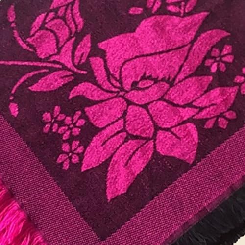 Elderly Head Scarf Elegant Scarf Women Winter Warm Scarf Vintage Scarf Scarf for Fashion Fans3