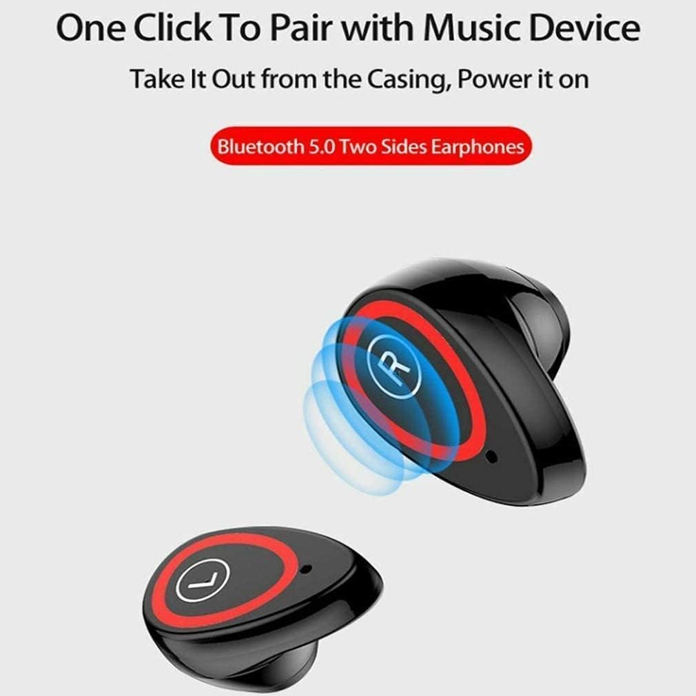 ZuZu, move for more better. Smart Watch Earbuds 2 In 1, TWS Earbuds With Fitness Tracker Watch & Beard Comb., Black 3