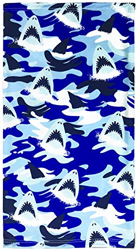 iscream Child's Bent on Blue Gaiter Face Covers for Allergies, Dust and Outdoor Activity2