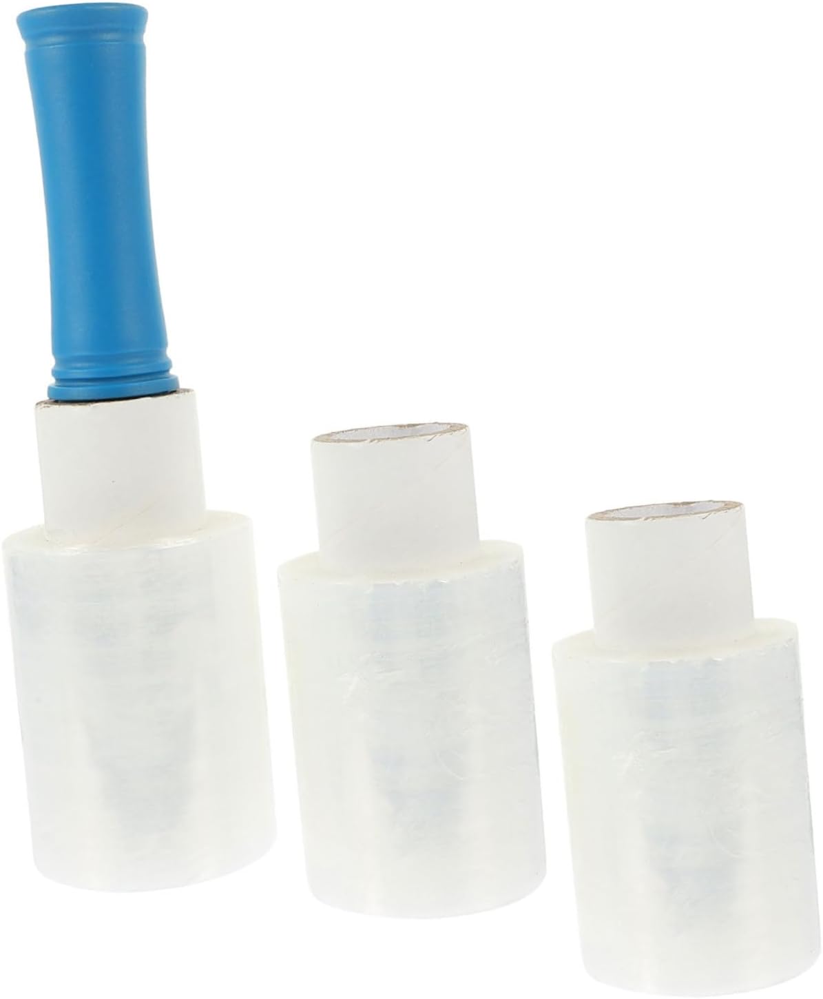 Packing Stretch Wrap 4 Rolls Lldpe with Handles for Moving