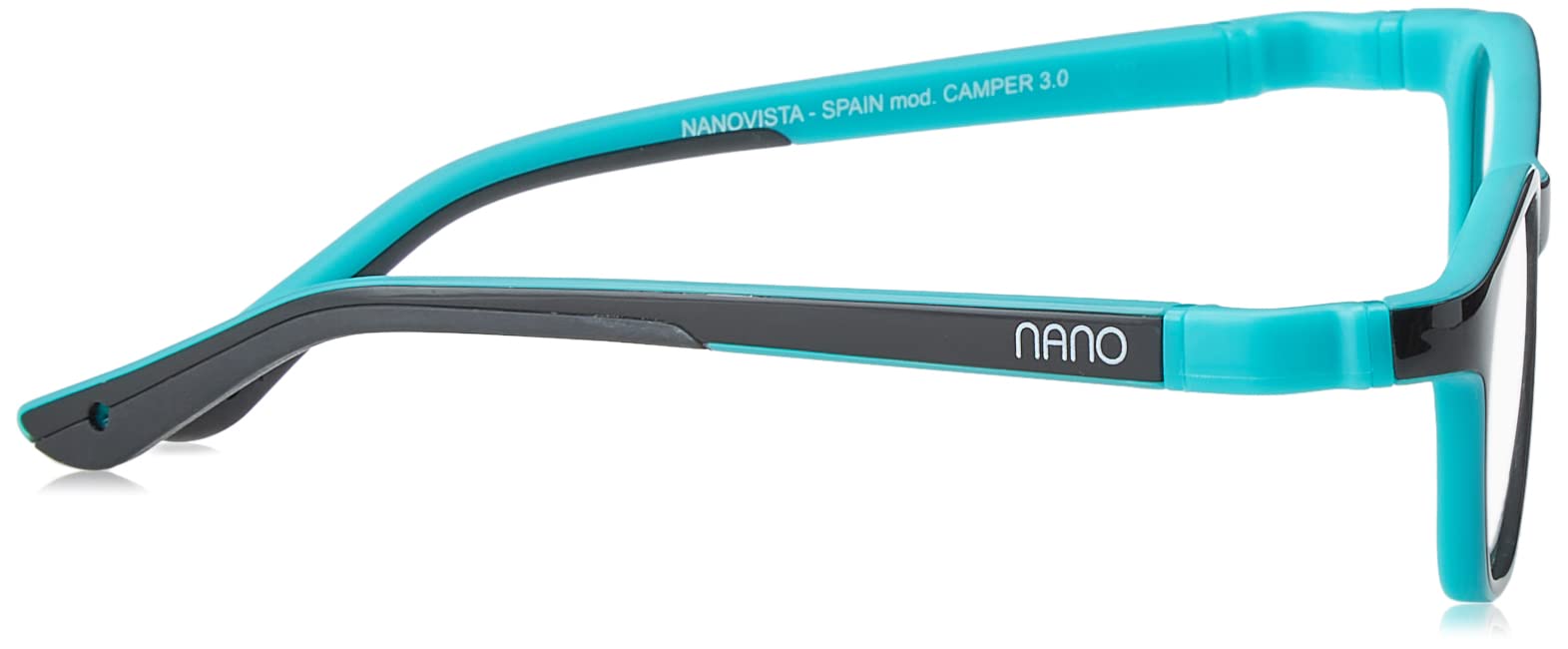 GAFAS NANO OPTICAL - CAMPER 3 0_4-6 AÑOS C: BICOLOR NEGRO/TURQUESA /44x13x117 Cura della persona e salute