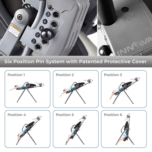 Image of Innova ITM5000 Therapeutic Heat and Shiatsu Massage Inversion Table