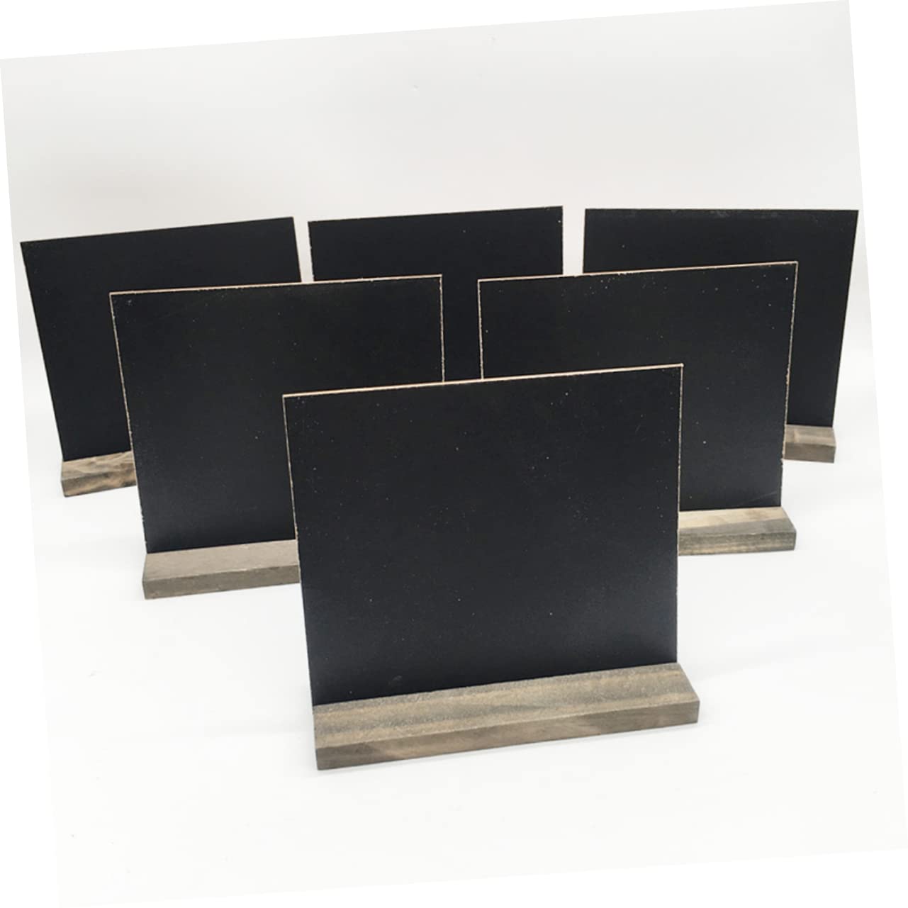 10 Kleiner Tafeln 13x15cm aus Mdf, Schwarz für Tafeldekoration