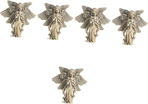 Didiseaon Estatua griega de resina serafín de latón, estatua de oración, estatua de hada, estatua de jardín, decoración de dragón, ángeles, disponible en Yaxa El Salvador