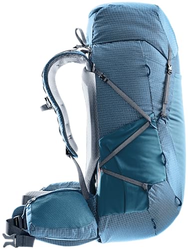Image of Deuter Unisex Aircontact Ultra 40 + 5L Lightweight Trekking & Thru-Hiker Backpack - Wave-Ink - 45 Liter