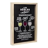 cadre photo bouchons liege Dimensions : L. 32 x l. 5 x H. 46 cm