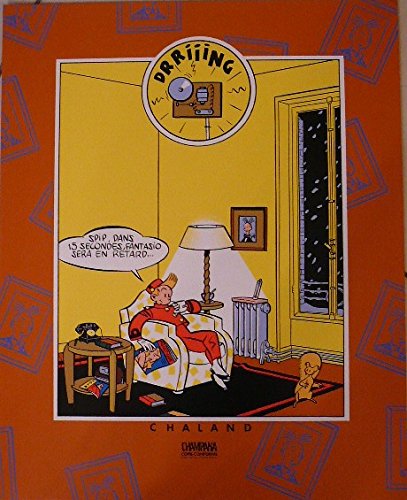 Affiche Spirou par Chaland - Poster Driing ! de 40X60 Cm pour collectionneur