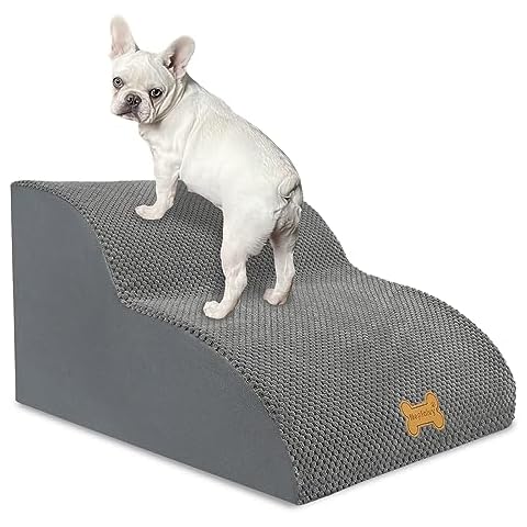 Nepfaivy Non-Slip Dog Steps for Beds Cover