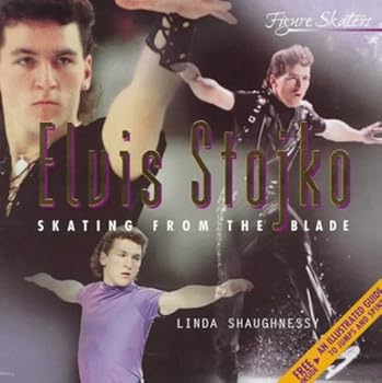 Paperback Elvis Stojko: Skating from the Blade (Figure Skaters) Book