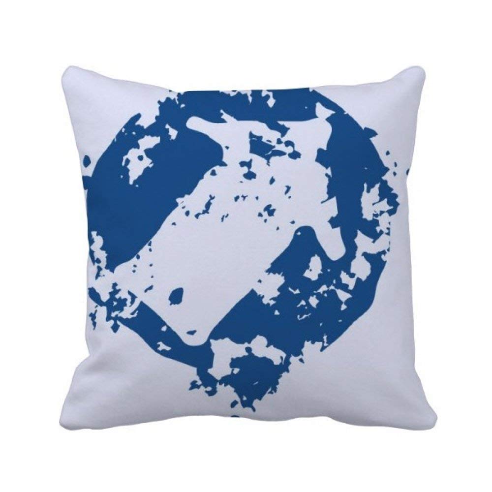 Housse de coussin flèche simple carrée pour décoration salon