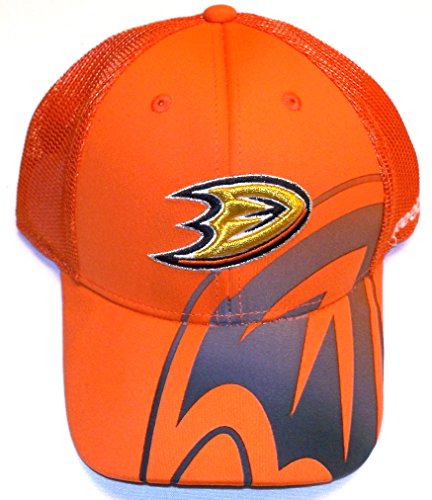 Casquette Anaheim Ducks L XL Reebok Pro Shape en filet respirant TX75Z