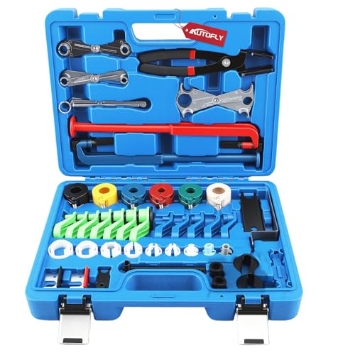 AutoFly 45pcs Master Quick Disconnect Tool Set, Fuel Line Disconnect