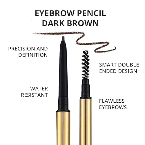 Miniatura 7 de Lápiz definidor de cejas  Rellena líneas finas y añade volumen a tus cejas  Larga duración y resistente al agua  Diseño inteligente de precisión de