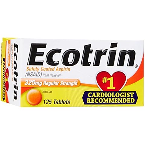 Ecotrin Regular Strength, 125 ct Cover