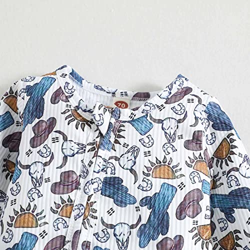 Baby Girls Boys Footed Pajamas, Horse Floral Sleep And Play Pjs, One-Piece Zip Front Footie Romper Jumpsuit 0-18 Month #TOP4