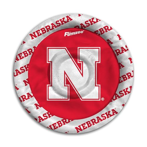 Image of YouTheFan NCAA Nebraska Cornhuskers Flimzee Bean-Bag Flying Disc