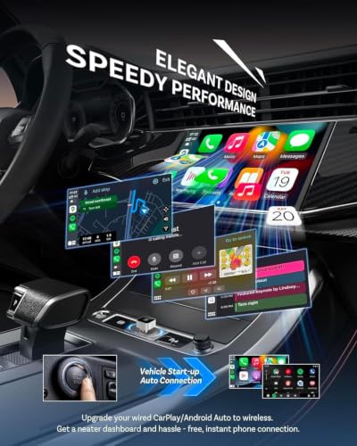 MIXGOLD 2-in-1 Wireless CarPlay
