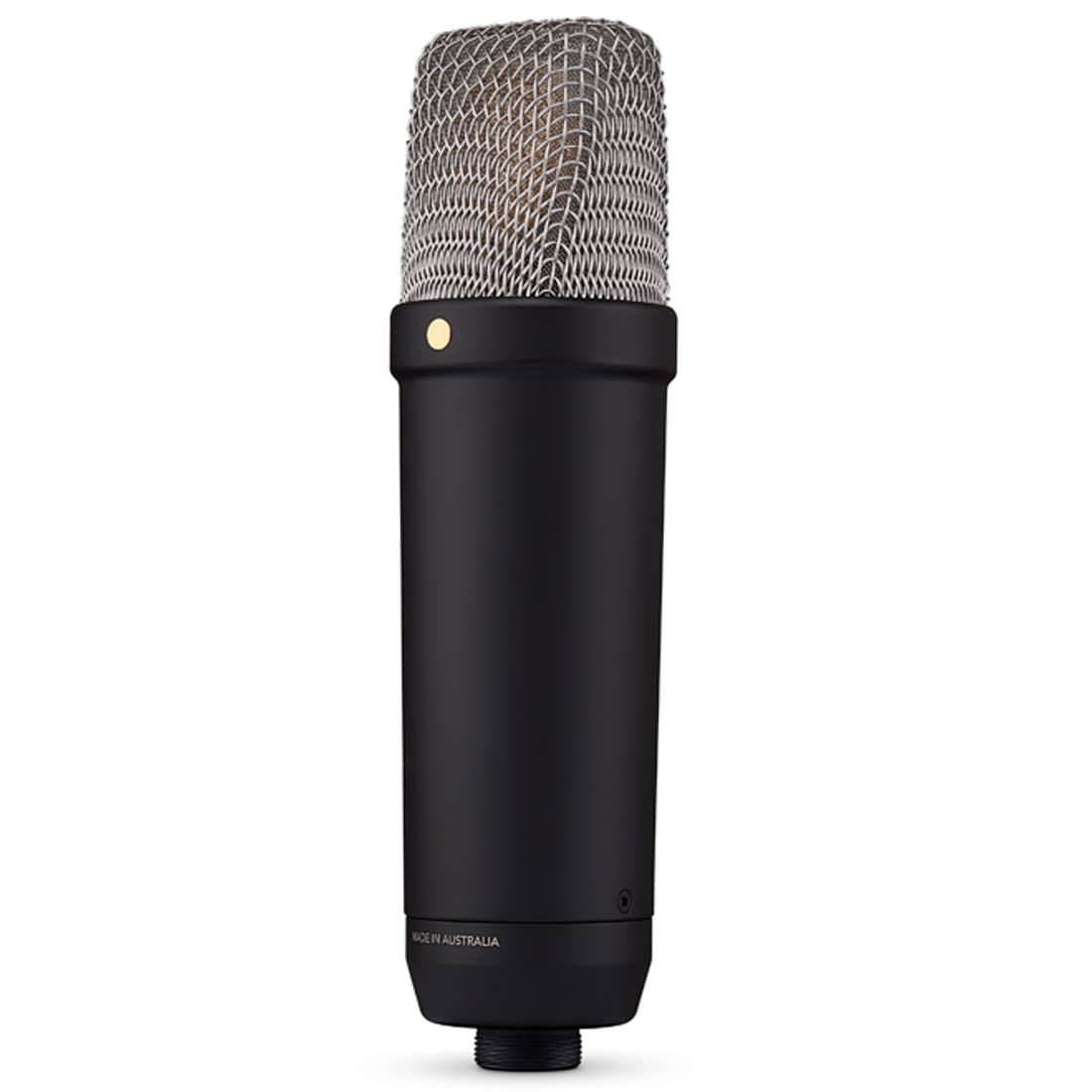 Rode NT1 5th Generation Black XLR USB Studio-Mikrofon Schwarz + keepdrum Mikrofonständer