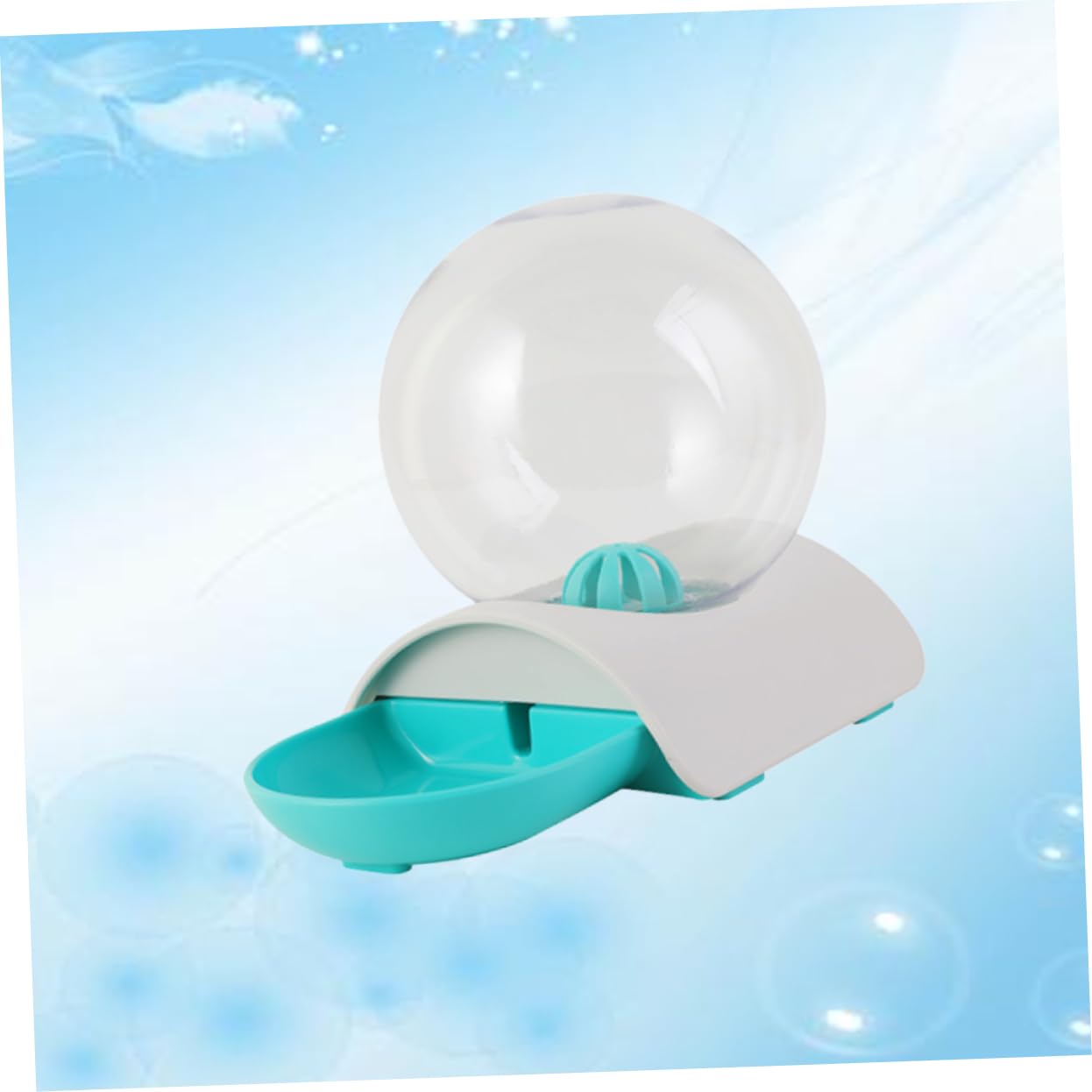Ipetboom Distributore Automatico Per Animali Domestici Ciotola Rinfrescante Blu Per Cani e Gatti Design Stabile e Materiale Durevole Erogatore Sicuro e Facile Da Pulire Accessorio Per Casa