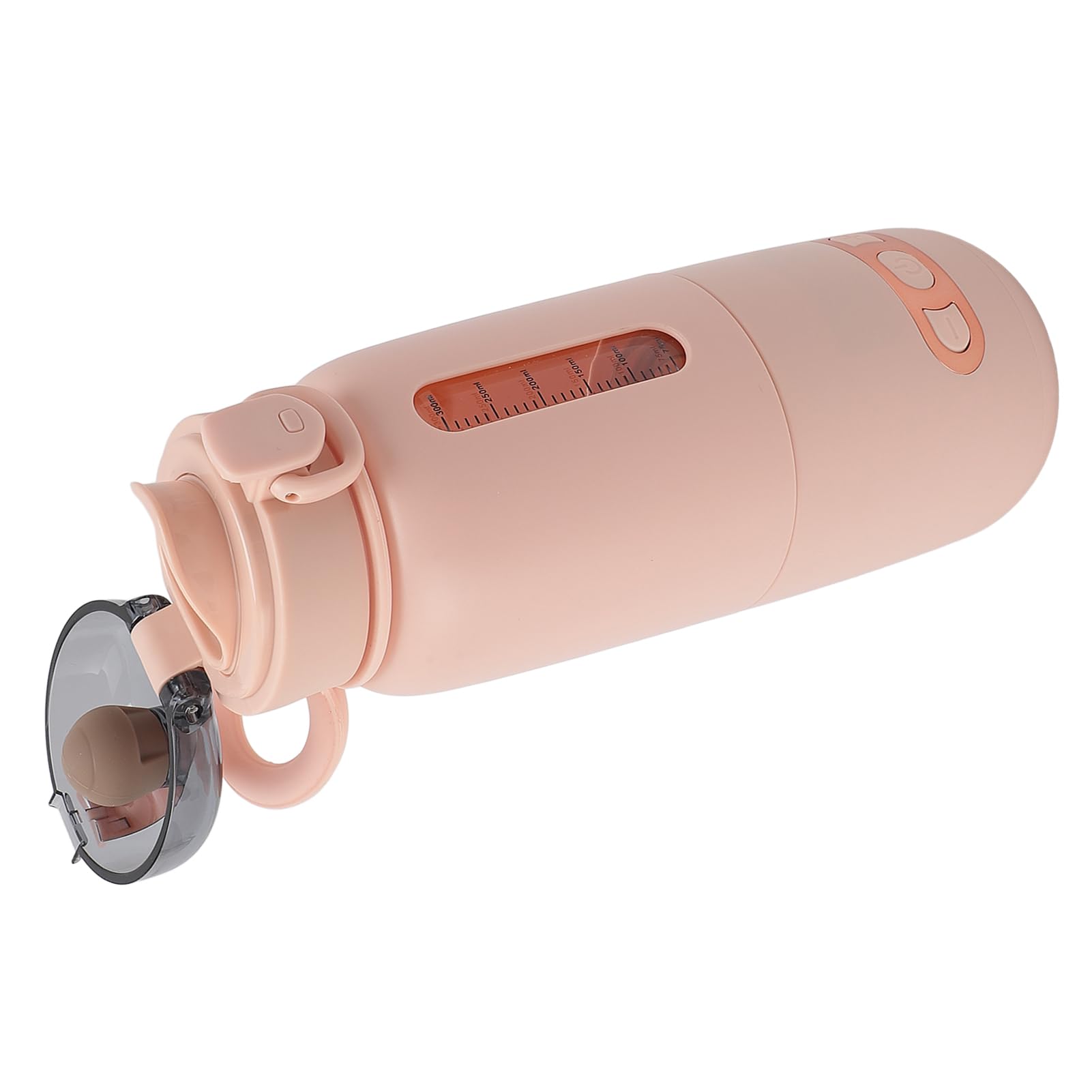 Fabater Scaldabiberon, Scaldabiberon Portatile Ricaricabile Senza Fili USB 300ML 15000mAh, Per Latte Materno Con Cavo Di Ricarica E Custodia Per Viaggi A Casa Ufficio In Auto