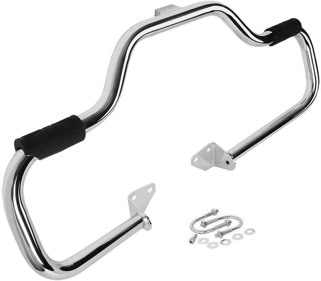 WSays Dyna 1 1/4" Engine Guard Mustache Highway Crash Bars Compatible