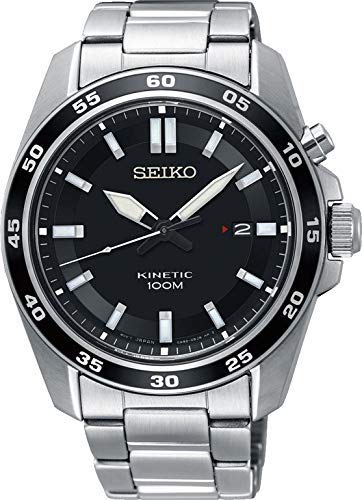Preisvergleich Produktbild Seiko Herren Analog Quarz Uhr mit Edelstahl Armband 8431242945873