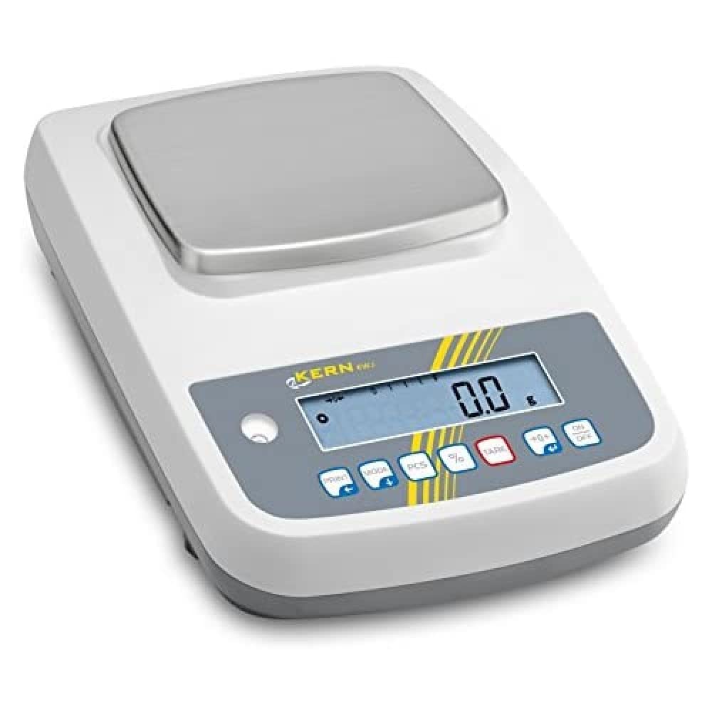 For Demand wlpe6000 Serie EMJ Bilancia di precisione, 1 g valore di omologazione, 155 mm x 145 mm Piattaforma, 5 – 6000 G scuola di pesaje, 0.1 g scala