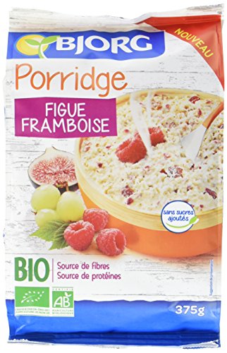  Bjorg Porridge Figue Framboise Bio - Le sachet...