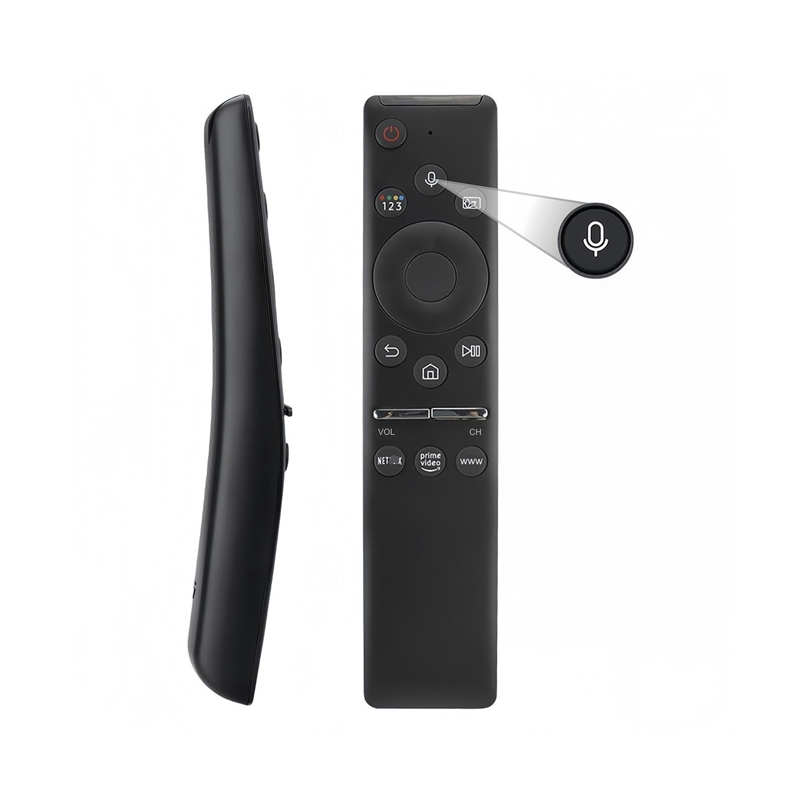 1 telecomando vocale sostitutivo for il controllo TV | Con funzione Smart TV Frame QLED LED(BN59-01312F-Voice)