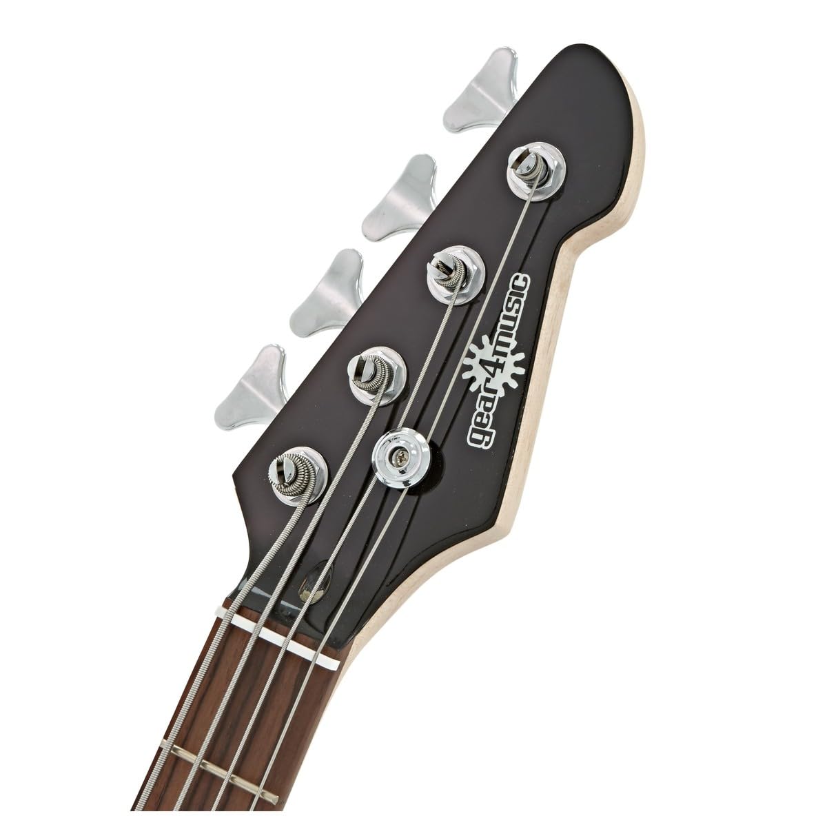 Basso a Scala Corta Seattle + Pacchetto con Amplificatore 15 W, Nero